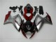 Red Silver 06-07 Suzuki GSXR 600/750 Motorcycle Fairings Red Silver 06-07 Suzuki GSXR 600/750 Motorcycle Fairings