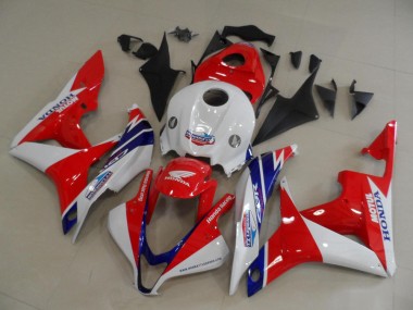 Red White 07-08 Honda CBR600RR Motorcycle Bodywork