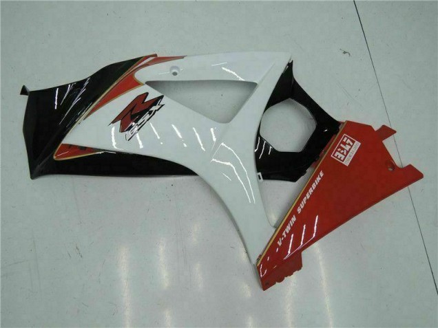 Red White 07-08 Suzuki GSXR 1000 Motorcycle Fairing Red White 07-08 Suzuki GSXR 1000 Motorcycle Fairing
