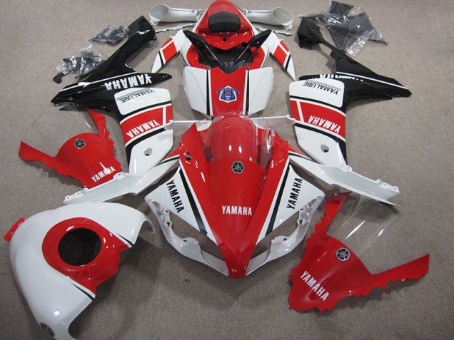 Red White 07-08 Yamaha YZF R1 Motorcycle Fairings Red White 07-08 Yamaha YZF R1 Motorcycle Fairings