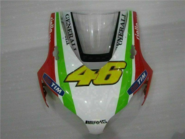 Red White 08-11 Honda CBR1000RR Motorcycle Fairings