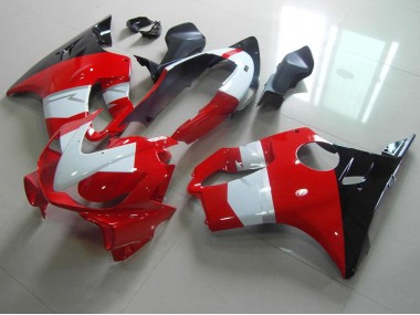 Red White Black 04-07 Honda CBR600 F4i Motorcycle Fairings