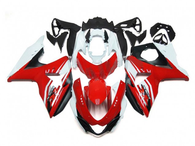 Red White Black 09-16 Suzuki GSXR 1000 Motorcycle Fairings Red White Black 09-16 Suzuki GSXR 1000 Motorcycle Fairings