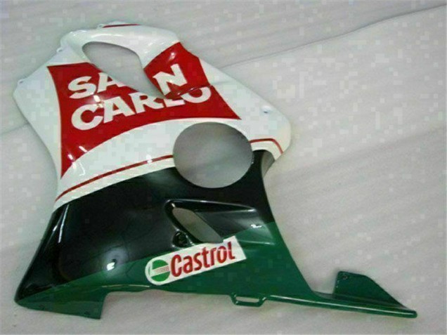 Red White Black San Carlo 01-03 Honda CBR600 F4i Motorcycle Fairings Red White Black San Carlo 01-03 Honda CBR600 F4i Motorcycle Fairings