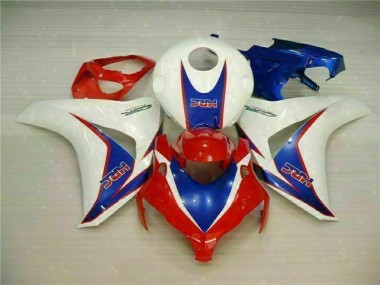 Red White Blue 08-11 Honda CBR1000RR Motorcycle Fairings