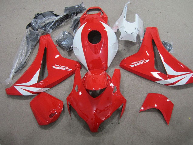 Red White Fireblade 08-11 Honda CBR1000RR Motorcycle Fairings Red White Fireblade 08-11 Honda CBR1000RR Motorcycle Fairings