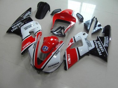 Red White Yamalube Race 00-01 Yamaha YZF R1 Motorcycle Fairings