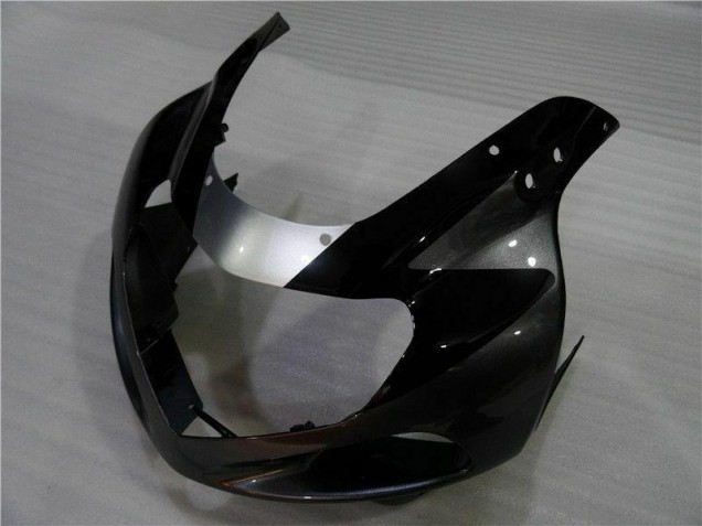Silver Black 00-02 Suzuki GSXR 1000 Motorcycle Fairings Silver Black 00-02 Suzuki GSXR 1000 Motorcycle Fairings