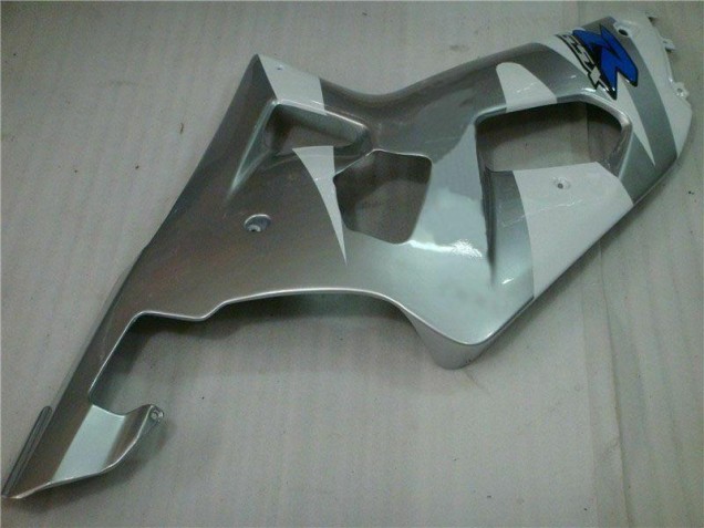Silver Black 01-03 Suzuki GSXR 600/750 Motorcycle Fairing Silver Black 01-03 Suzuki GSXR 600/750 Motorcycle Fairing