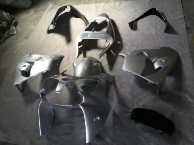 Silver Glossy Black 02-03 Kawasaki ZX9R Motorcycle Fairing
