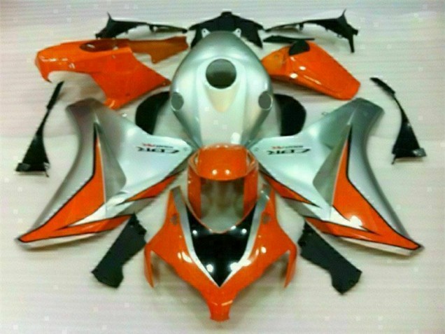 Silver Orange 08-11 Honda CBR1000RR Motorcycle Fairings Silver Orange 08-11 Honda CBR1000RR Motorcycle Fairings