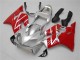 Silver Red 01-03 Honda CBR600 F4i Motorcycle Fairings Silver Red 01-03 Honda CBR600 F4i Motorcycle Fairings