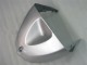 Silver Red Flames 05-06 Kawasaki ZX6R Motorcycle Fairings Silver Red Flames 05-06 Kawasaki ZX6R Motorcycle Fairings