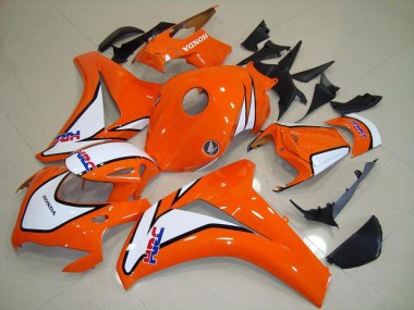Sunset Orange HRC 08-11 Honda CBR1000RR Motorcycle Fairings