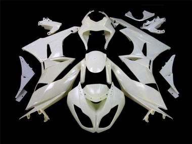 Unpainted 09-12 Kawasaki ZX6R Motorcycle Fairings