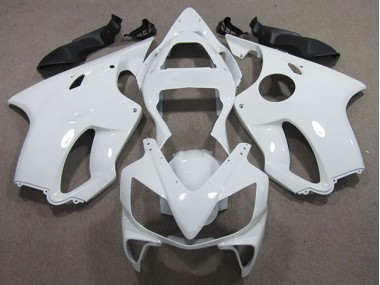 White 01-03 Honda CBR600 F4i Motorcycle Fairing