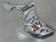 White 07-08 Yamaha YZF R1 Motorcycle Fairing Kits & Plastic