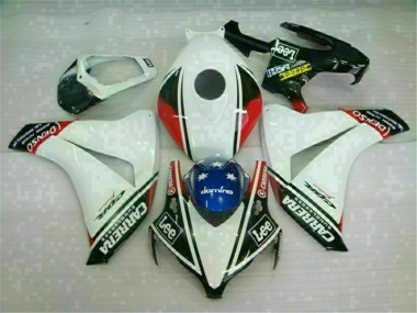 White 08-11 Honda CBR1000RR Motorcycle Fairing Kits
