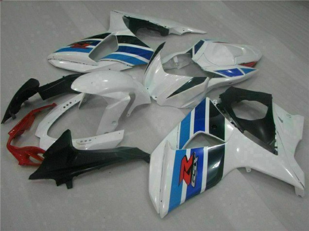 White 09-16 Suzuki GSXR 1000 Motorcycle Fairings White 09-16 Suzuki GSXR 1000 Motorcycle Fairings