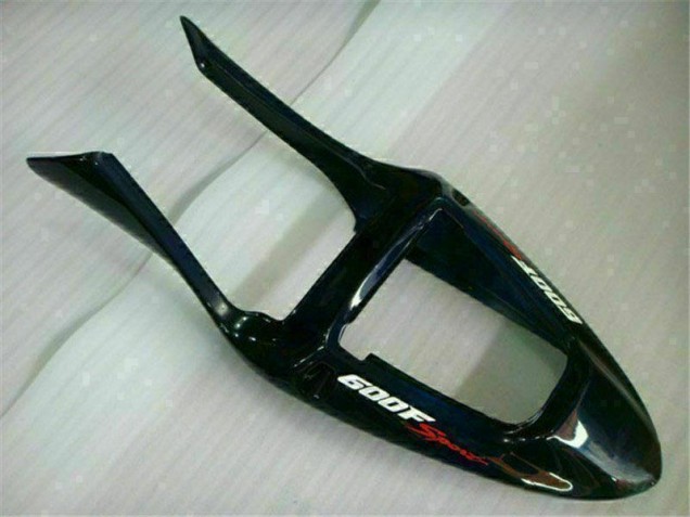 White Black 01-03 Honda CBR600 F4i Motorcycle Fairing White Black 01-03 Honda CBR600 F4i Motorcycle Fairing