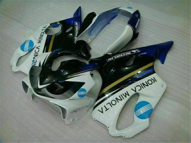White Black 04-07 Honda CBR600 F4i Motorcycle Fairing White Black 04-07 Honda CBR600 F4i Motorcycle Fairing