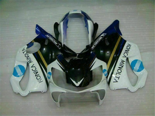 White Black 04-07 Honda CBR600 F4i Motorcycle Fairing White Black 04-07 Honda CBR600 F4i Motorcycle Fairing