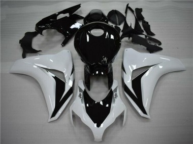 White Black 08-11 Honda CBR1000RR Motorcycle Fairing Kits
