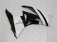 White Black 09-12 Kawasaki ZX6R Motorcycle Fairings White Black 09-12 Kawasaki ZX6R Motorcycle Fairings