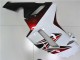 White Black Red 07-08 Kawasaki ZX6R Motorcycle Fairings White Black Red 07-08 Kawasaki ZX6R Motorcycle Fairings