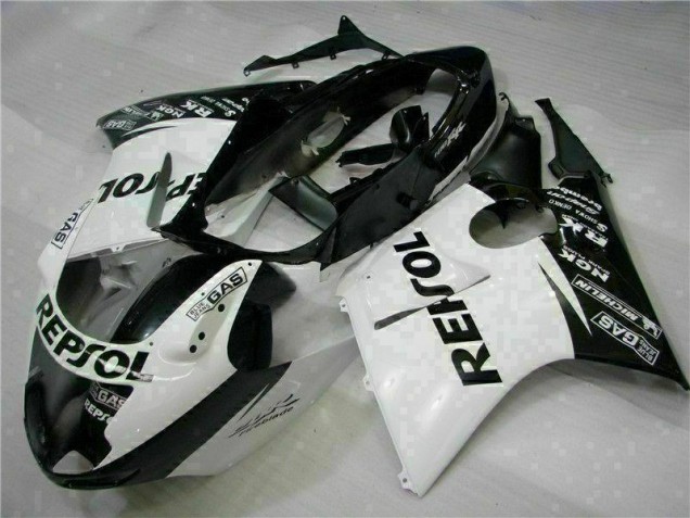 White Black Repsol 96-07 Honda CBR1100XX Motorcycle Fairings