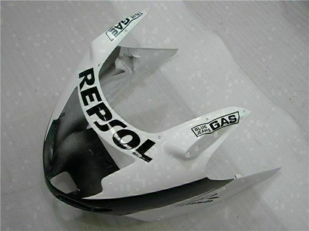 White Black Repsol 96-07 Honda CBR1100XX Motorcycle Fairings