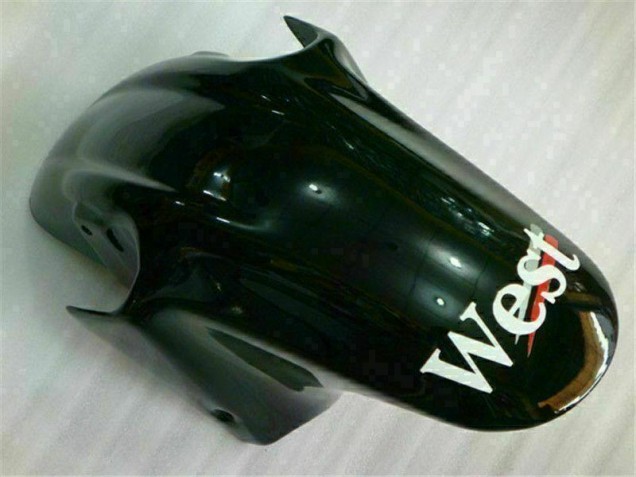 White Black West 01-03 Honda CBR600 F4i Motorcycle Fairings White Black West 01-03 Honda CBR600 F4i Motorcycle Fairings