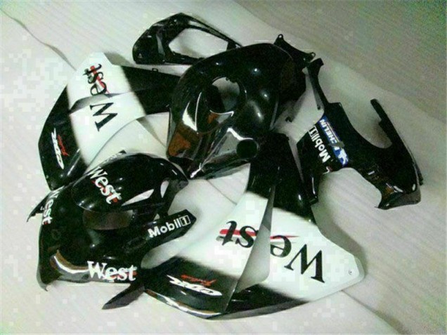 White Black West 08-11 Honda CBR1000RR Motorcycle Fairings White Black West 08-11 Honda CBR1000RR Motorcycle Fairings