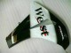 White Black West 08-11 Honda CBR1000RR Motorcycle Fairings White Black West 08-11 Honda CBR1000RR Motorcycle Fairings