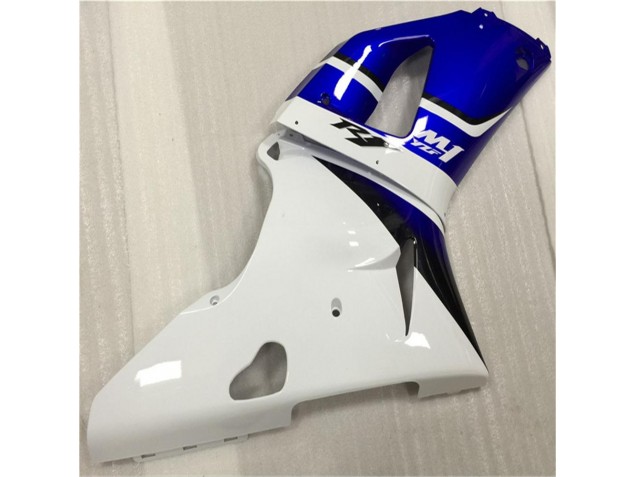 White Blue 00-01 Yamaha YZF R1 Motorcycle Fairings White Blue 00-01 Yamaha YZF R1 Motorcycle Fairings