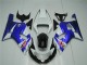 White Blue 01-03 Suzuki GSXR 600/750 Motorcycle Fairings White Blue 01-03 Suzuki GSXR 600/750 Motorcycle Fairings