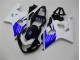 White Blue 04-05 Suzuki GSXR 600/750 Motorcycle Fairings
