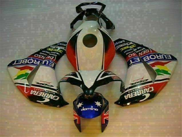 White Blue 08-11 Honda CBR1000RR Motorcycle Bodywork White Blue 08-11 Honda CBR1000RR Motorcycle Bodywork