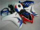White Blue 08-11 Honda CBR1000RR Motorcycle Fairing Kits White Blue 08-11 Honda CBR1000RR Motorcycle Fairing Kits