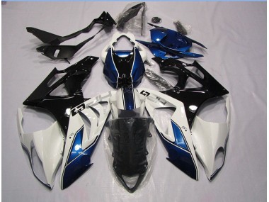 White Blue 09-14 BMW S1000RR Motorcycle Bodywork