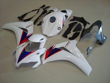 White Blue OEM Style 08-11 Honda CBR1000RR Motorcycle Fairings