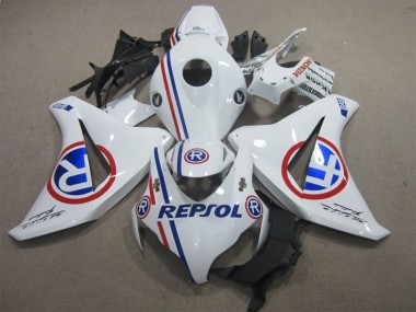 White Blue Repsol 08-11 Honda CBR1000RR Motorcycle Bodywork