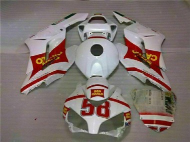 White Red 04-05 Honda CBR1000RR Motorcycle Bodywork