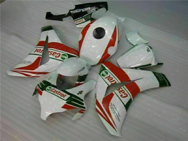 White Red 08-11 Honda CBR1000RR Motorcycle Fairing White Red 08-11 Honda CBR1000RR Motorcycle Fairing