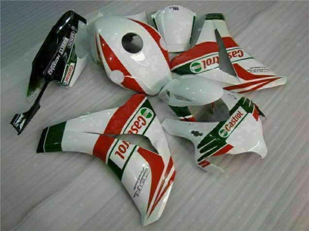 White Red 08-11 Honda CBR1000RR Motorcycle Fairing White Red 08-11 Honda CBR1000RR Motorcycle Fairing