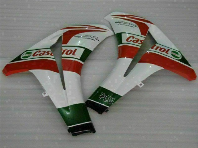 White Red 08-11 Honda CBR1000RR Motorcycle Fairing White Red 08-11 Honda CBR1000RR Motorcycle Fairing