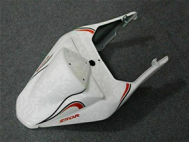 White Red 08-12 Kawasaki EX250 Motorcycle Fairings White Red 08-12 Kawasaki EX250 Motorcycle Fairings