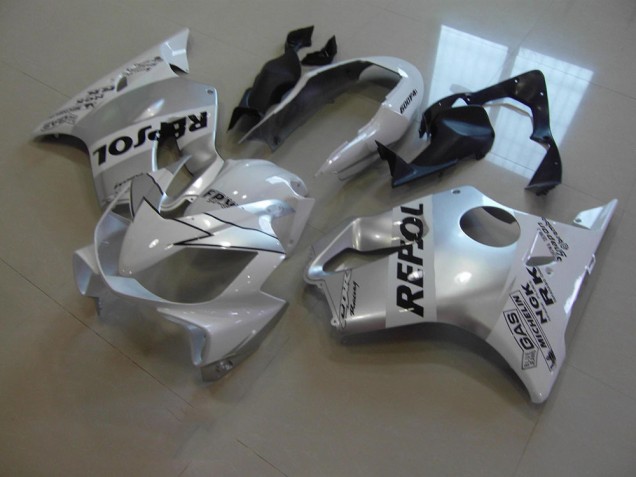 White Repsol 04-07 Honda CBR600 F4i Motorcycle Fairings White Repsol 04-07 Honda CBR600 F4i Motorcycle Fairings