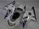 White Silver 01-03 Suzuki GSXR 600/750 Motorcycle Fairings White Silver 01-03 Suzuki GSXR 600/750 Motorcycle Fairings