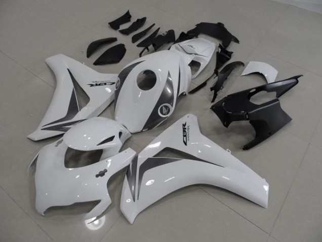 White and Grey 08-11 Honda CBR1000RR Motorcycle Fairings White and Grey 08-11 Honda CBR1000RR Motorcycle Fairings